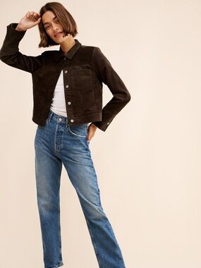 ALEX MILL Betty Cord Cropped Jacket